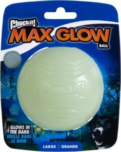 Pelotas para perros. Brilante en la oscuridad. Max Glow Ball