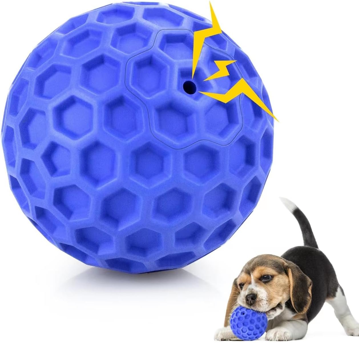 Indestructible Squeaky Dog Ball